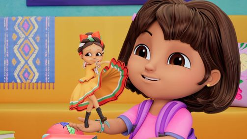 DORA Staffel 1 Folge 2: Alle Farben des Regenbogens / Boots Gummiband-Ball
