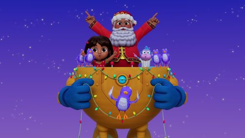 DORA Staffel 3 Folge 10: Dora rettet Weihnachten / Die Rückkehr zum Verschneiten Berg