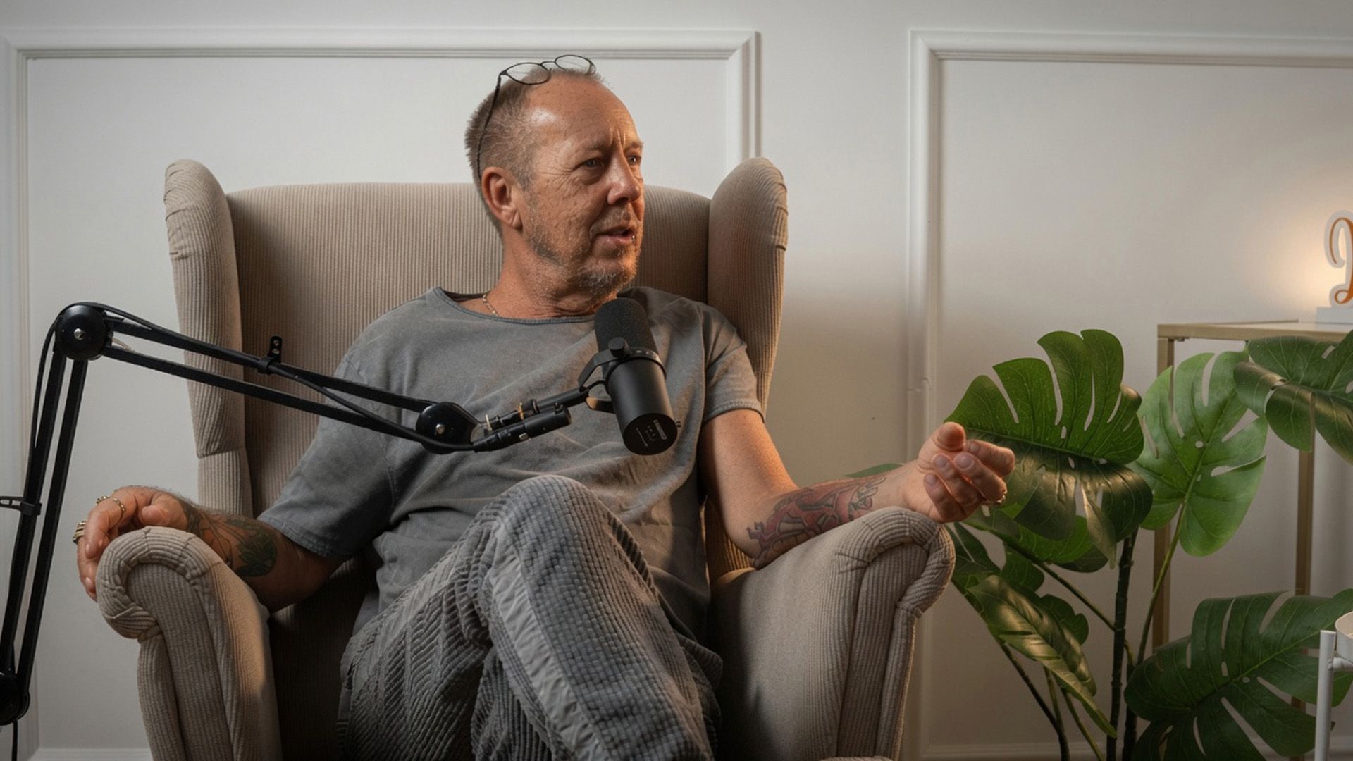 Er malte sich zurück ins Leben