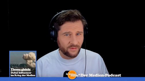 In Kleiner Runde - Inside Medien In kleiner Runde - Staffel 1 Folge 131: Dubai-Influencer im Krieg mit den Medien