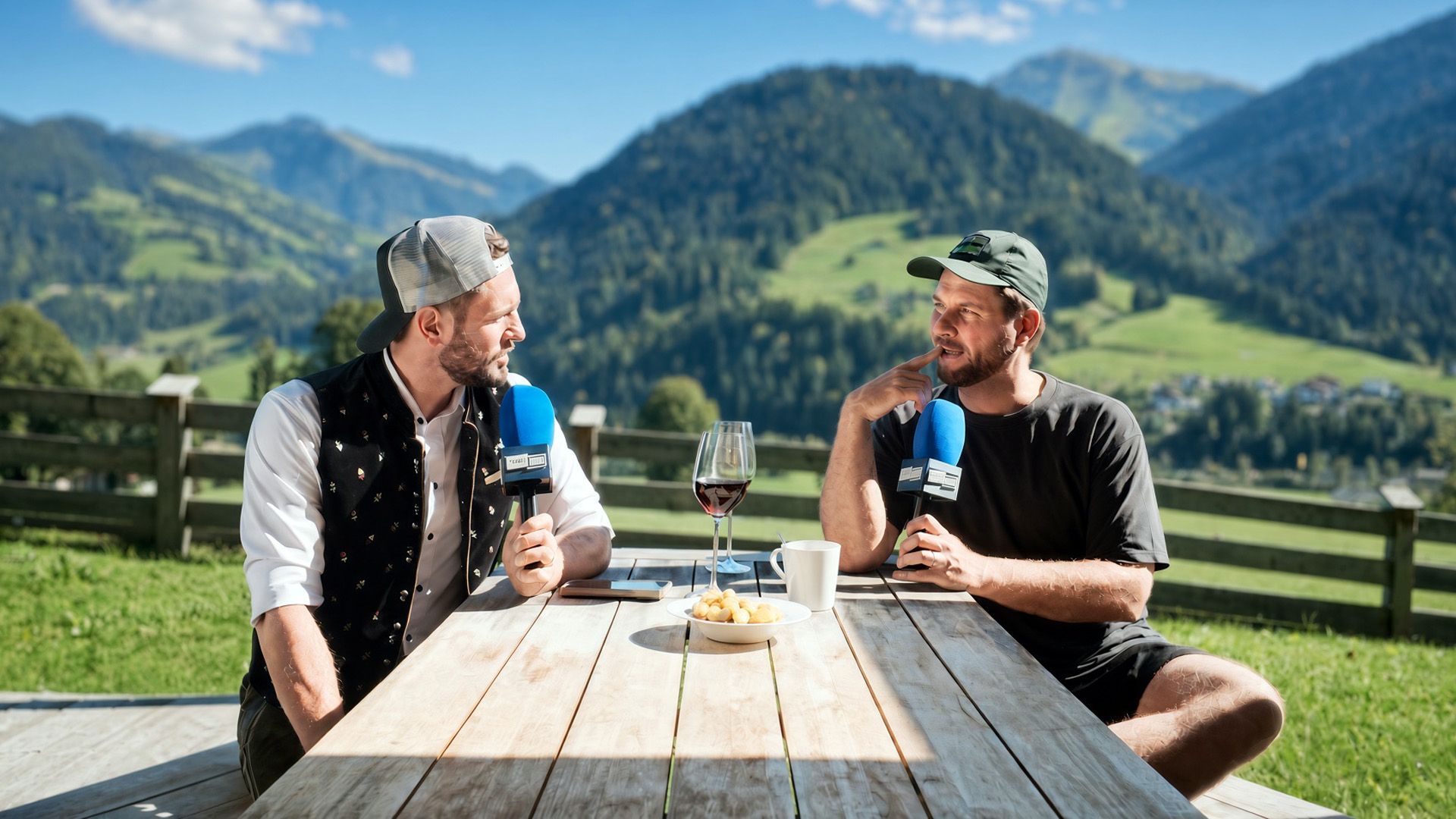 Zwischen Gipfelbesteigung und Almabtrieb