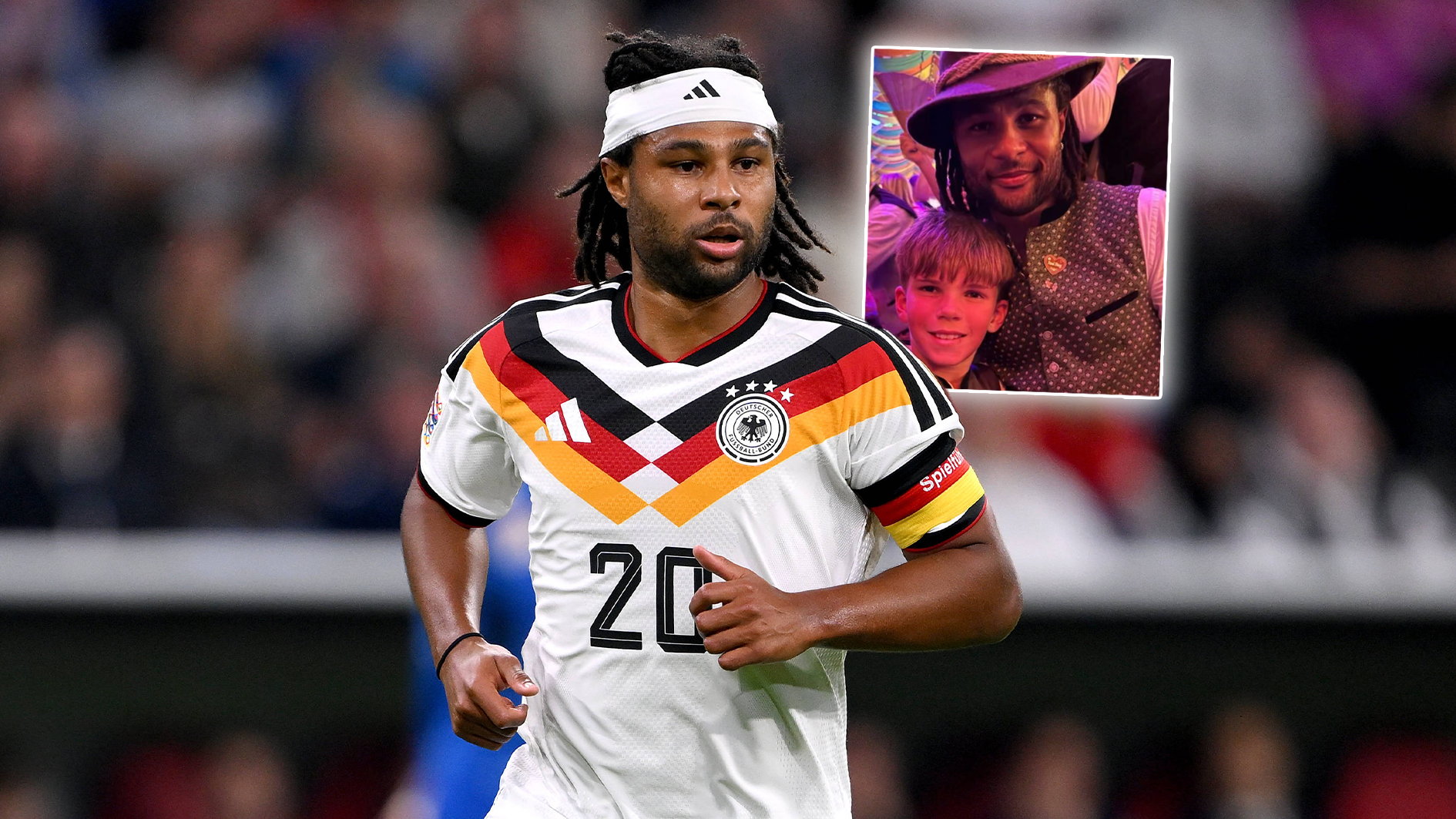 Vom DFB-Team auf die Wiesn: Gnabry auf skurrilem Selfie entdeckt
