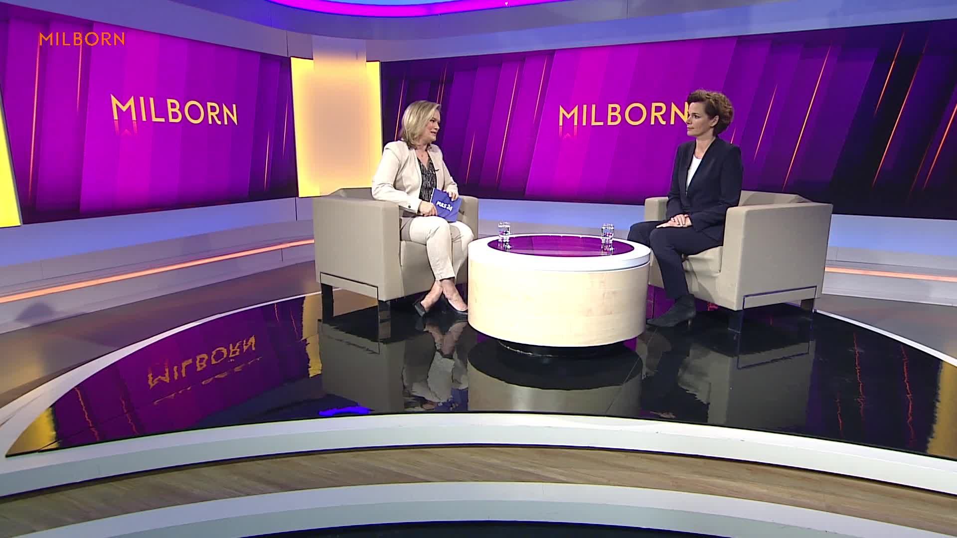 SPÖ-Chefin Pamela Rendi-Wagner im Interview bei Milborn