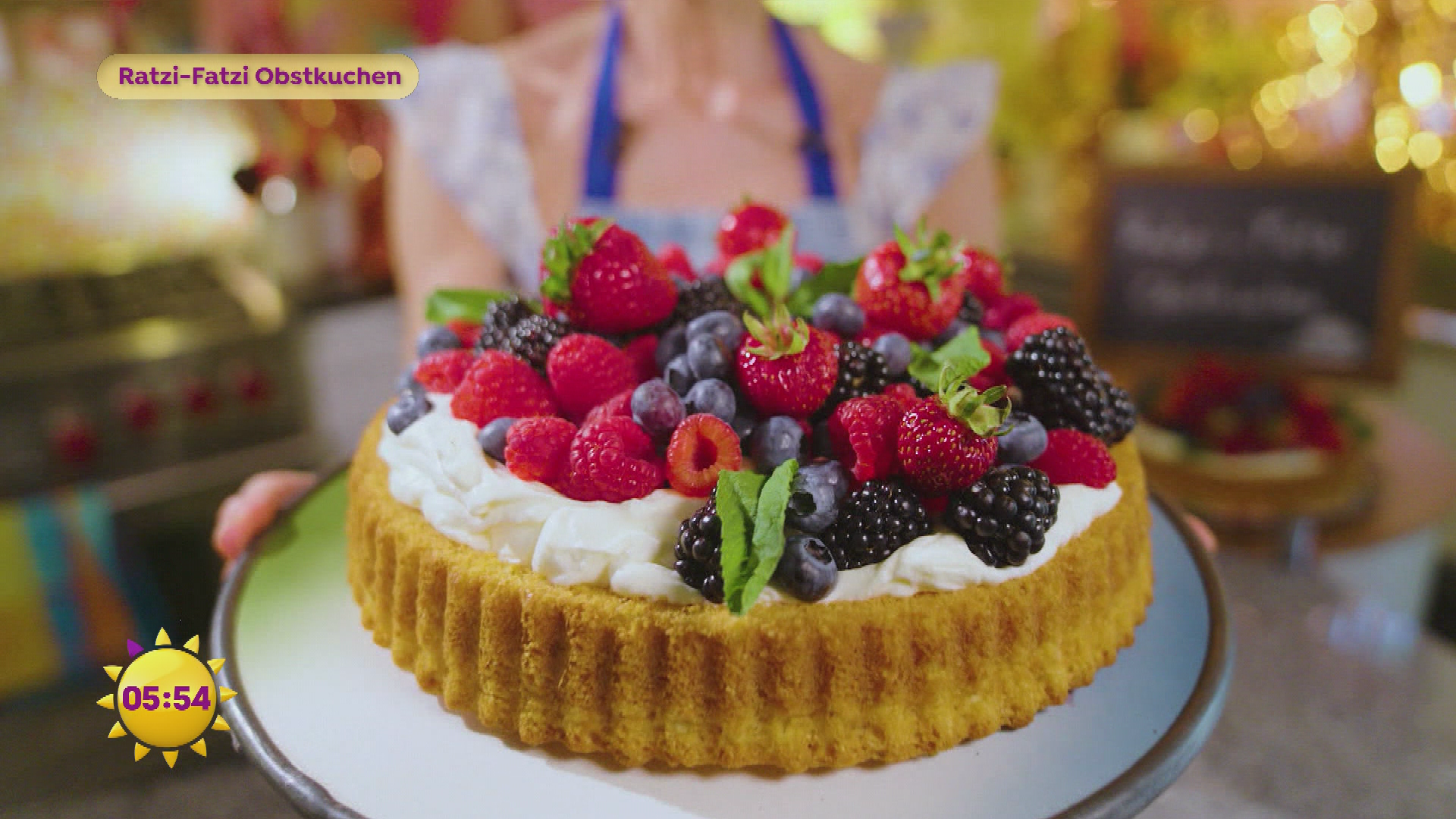 So schmeckt der Sommer: Ratzi-Fatzi Obstkuchen