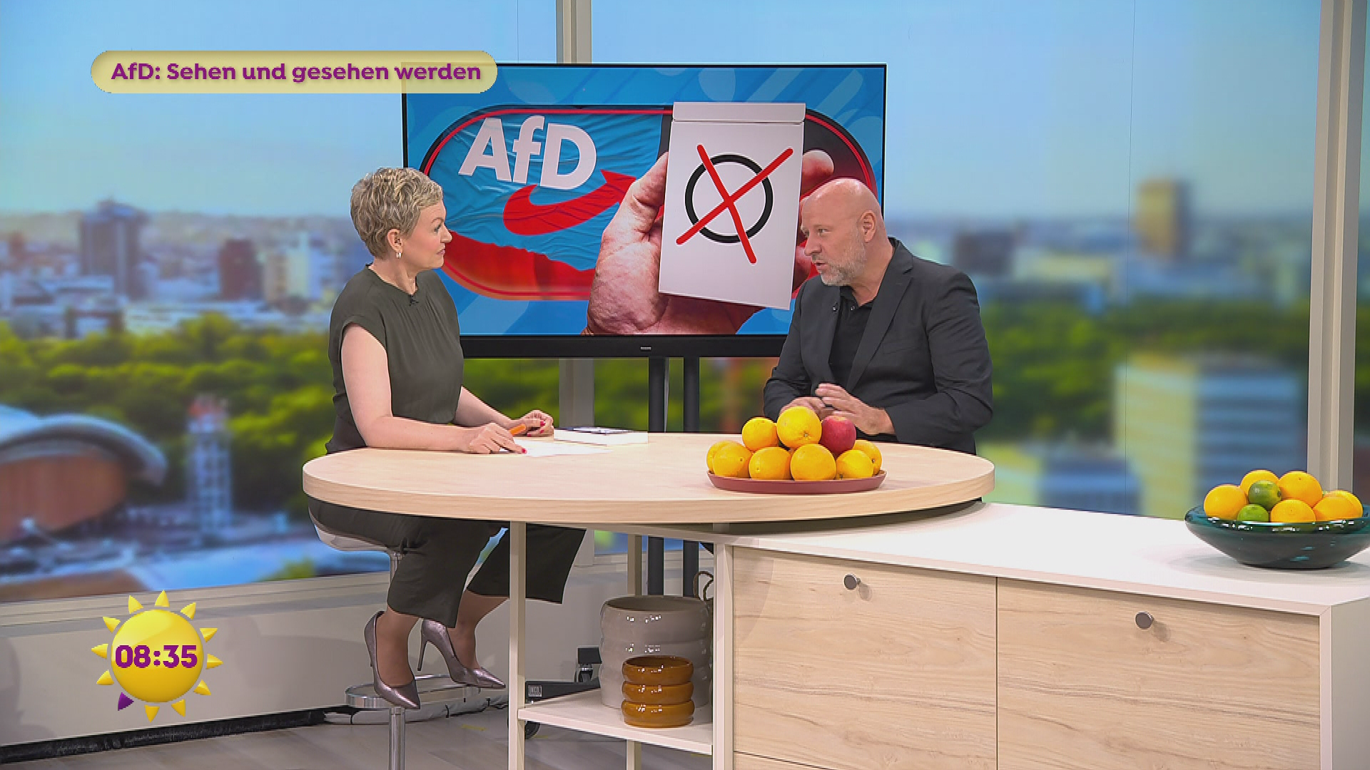 AfD: Sehen und gesehen werden