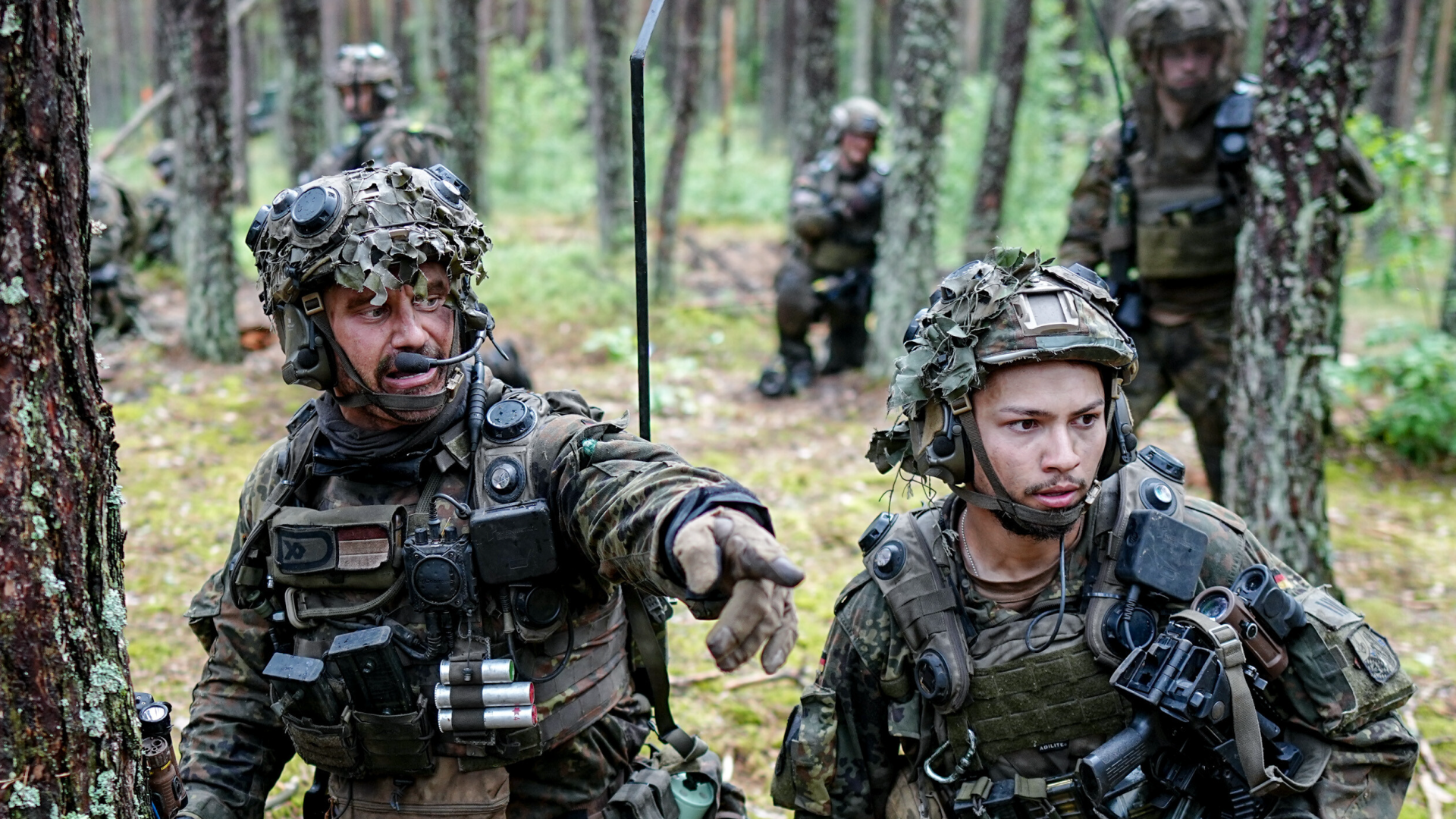 Bundeswehr trainiert an Russlands Grenze