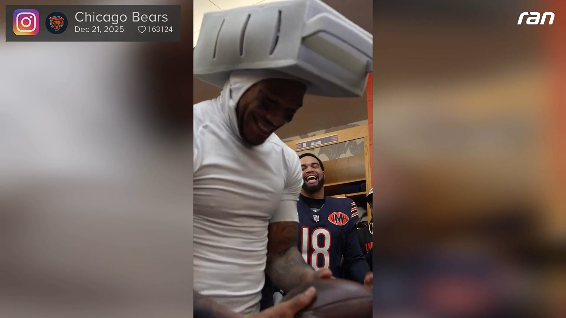 NFL: Mit Käsereibe! Bears feiern Kabinenparty nach Sieg gegen Packers