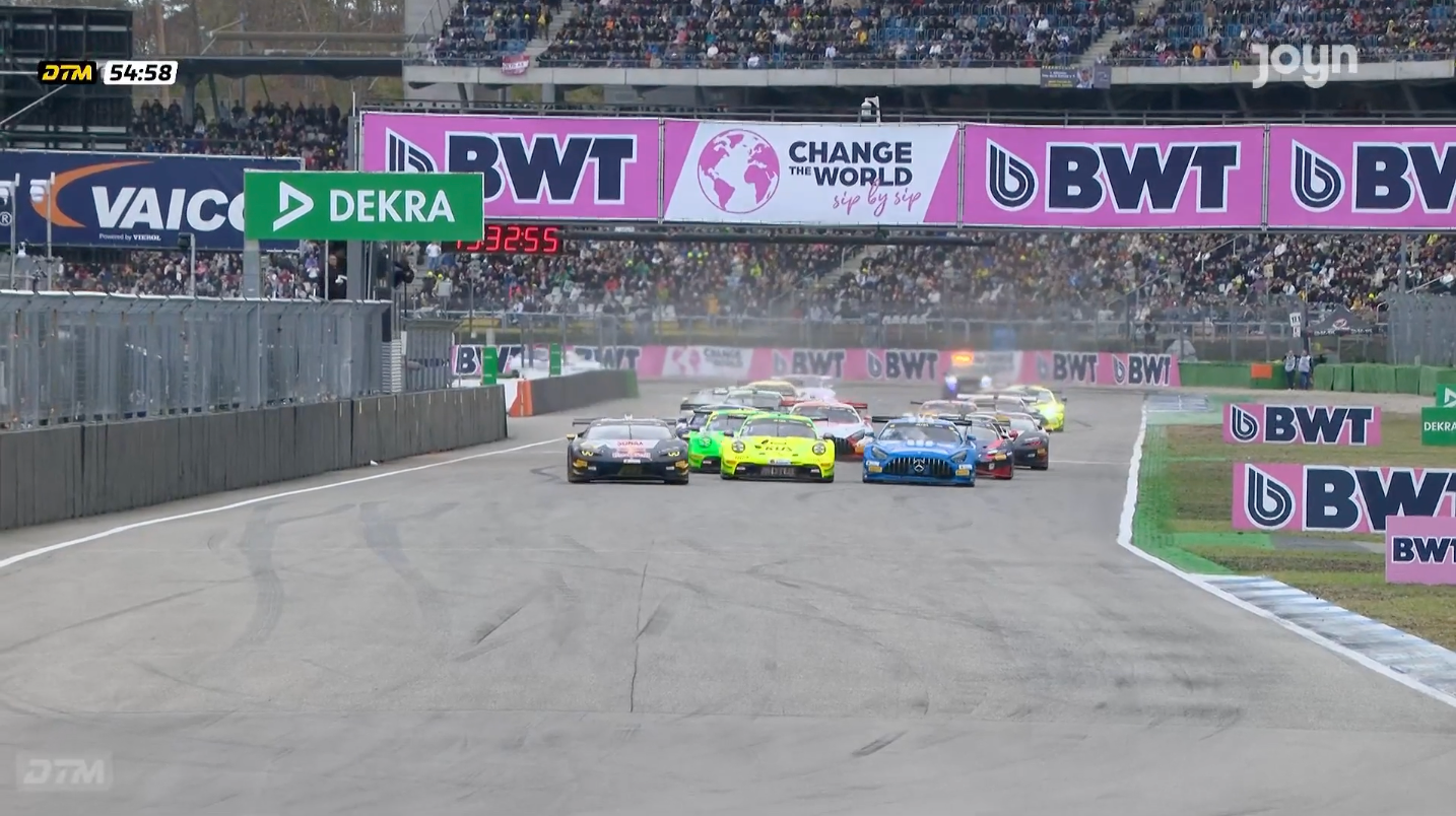 DTM: Preining-Pech, Dreher, fliegende Teile - Wilder Start am Hockemheimring