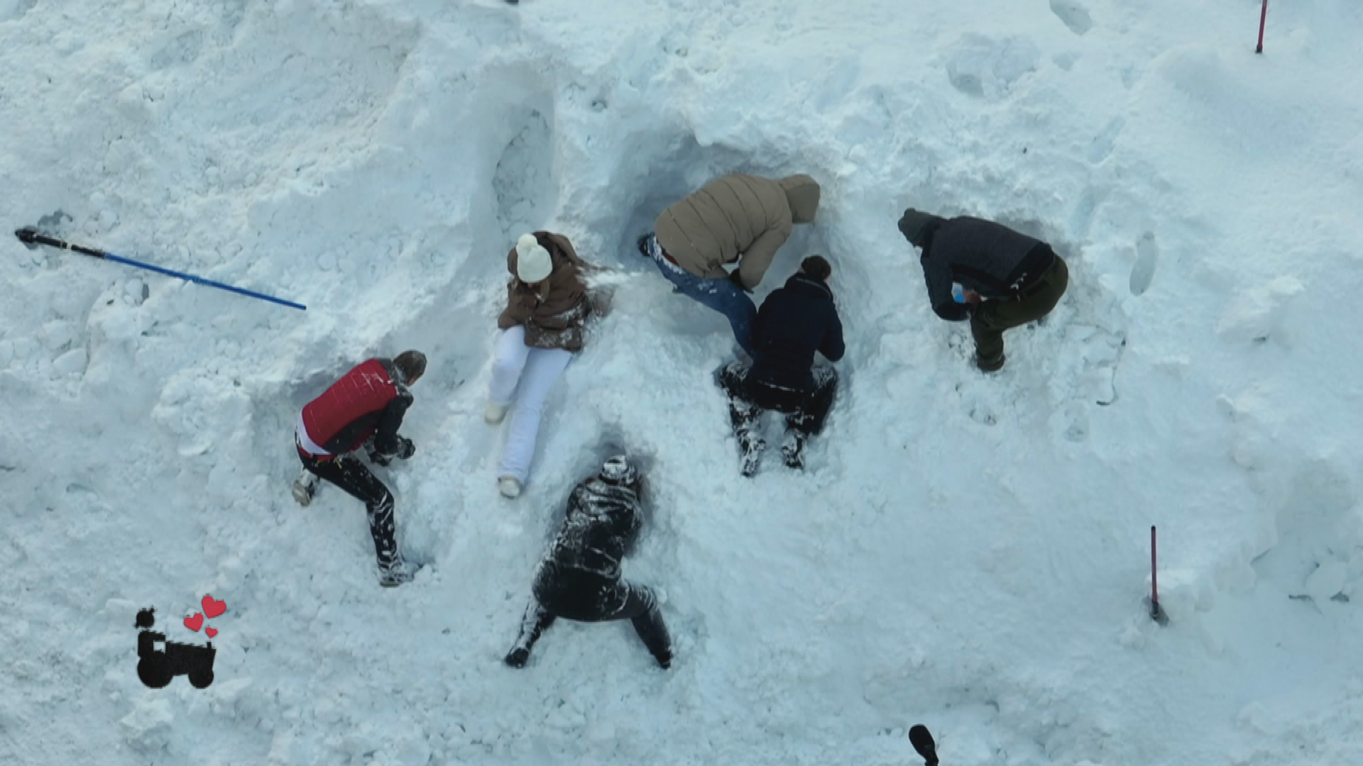 Der Schatz im Pulverschnee