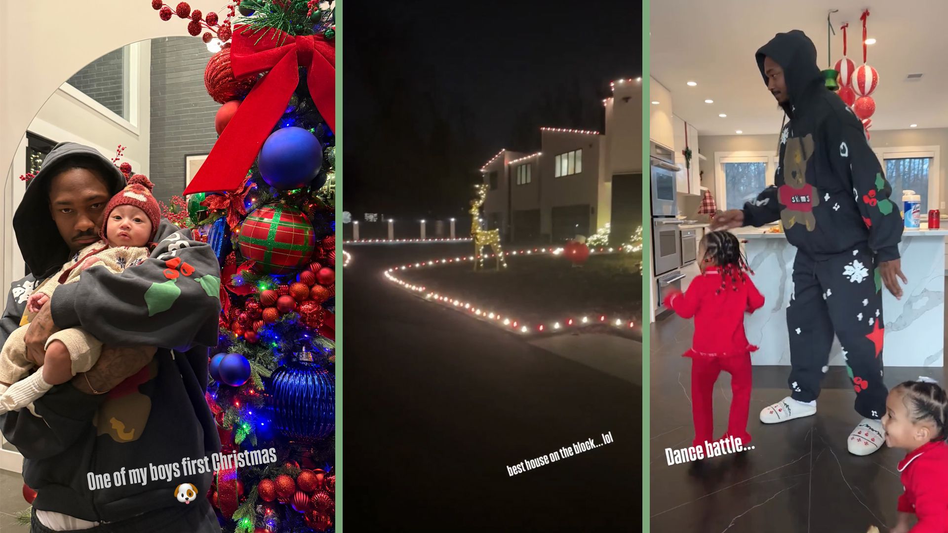 NFL: So begeistert Stefon Diggs seine Fans zu Weihnachten
