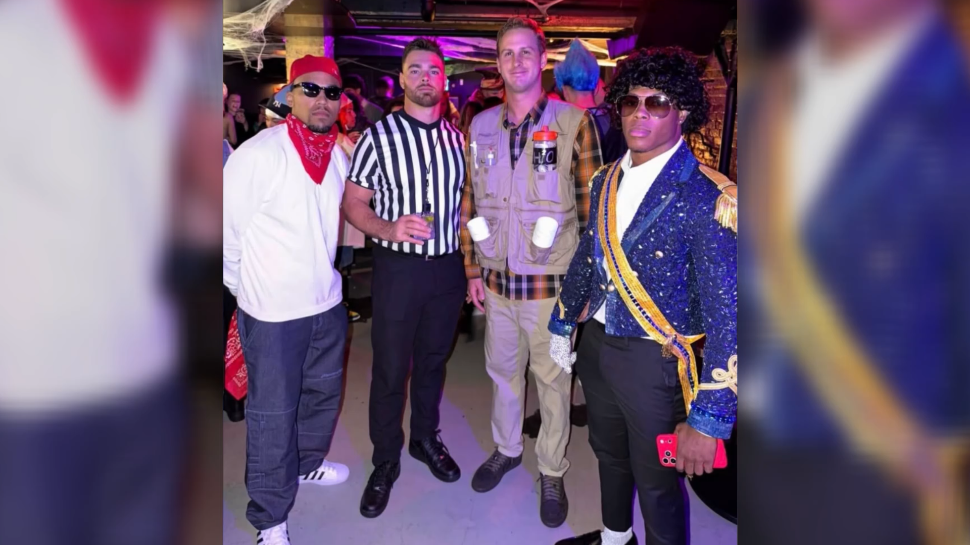 NFL-Stars im Halloween-Fieber: Amon-Ra St. Brown im Partnerlook