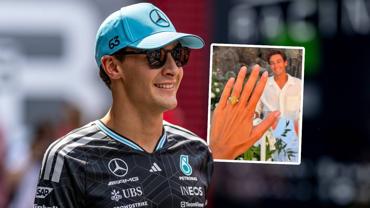 Formel 1: Dicker Klunker! George Russell feiert Verlobung