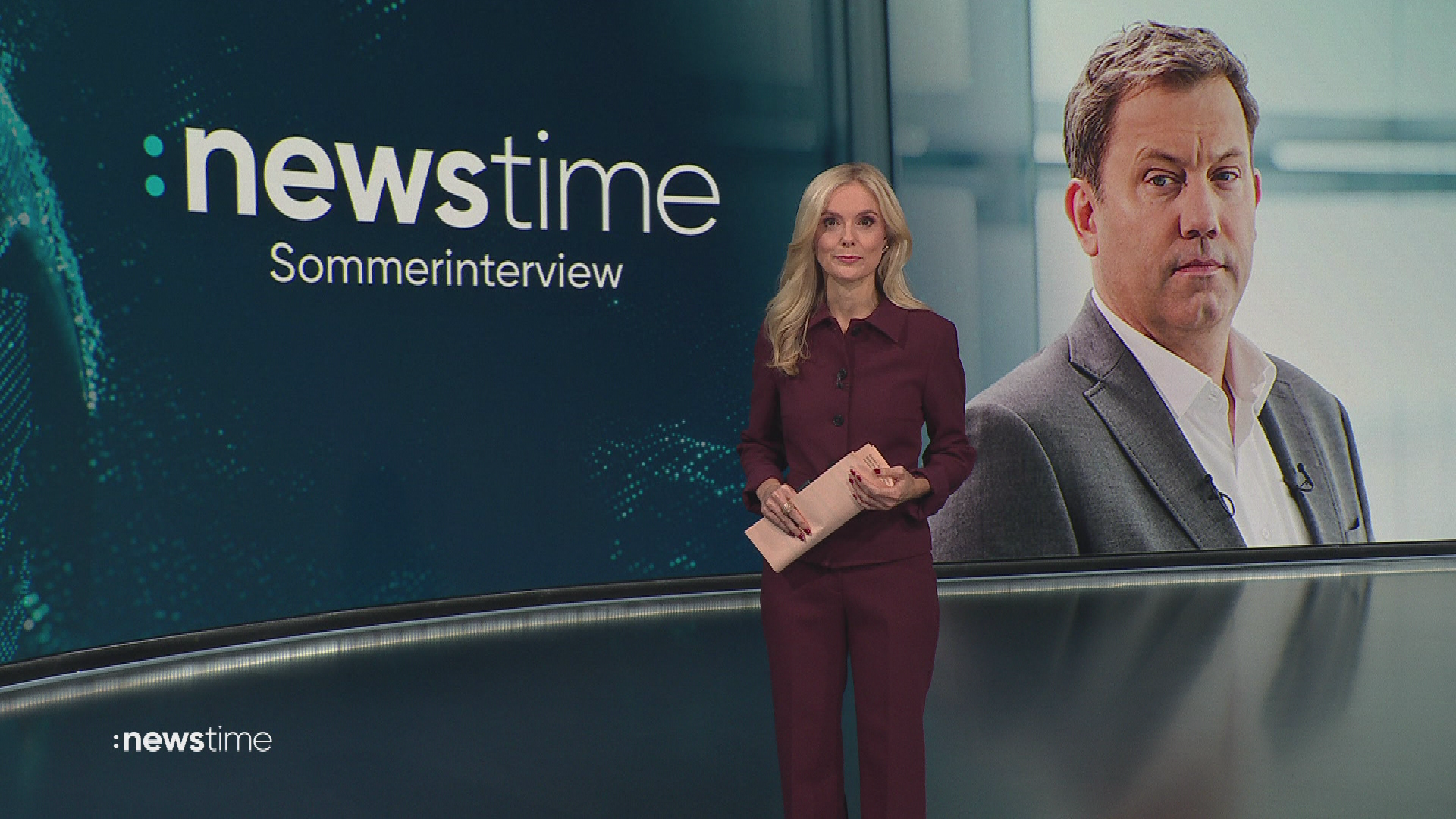 :newstime Sommerinterview mit Vizekanzler Klingbeil