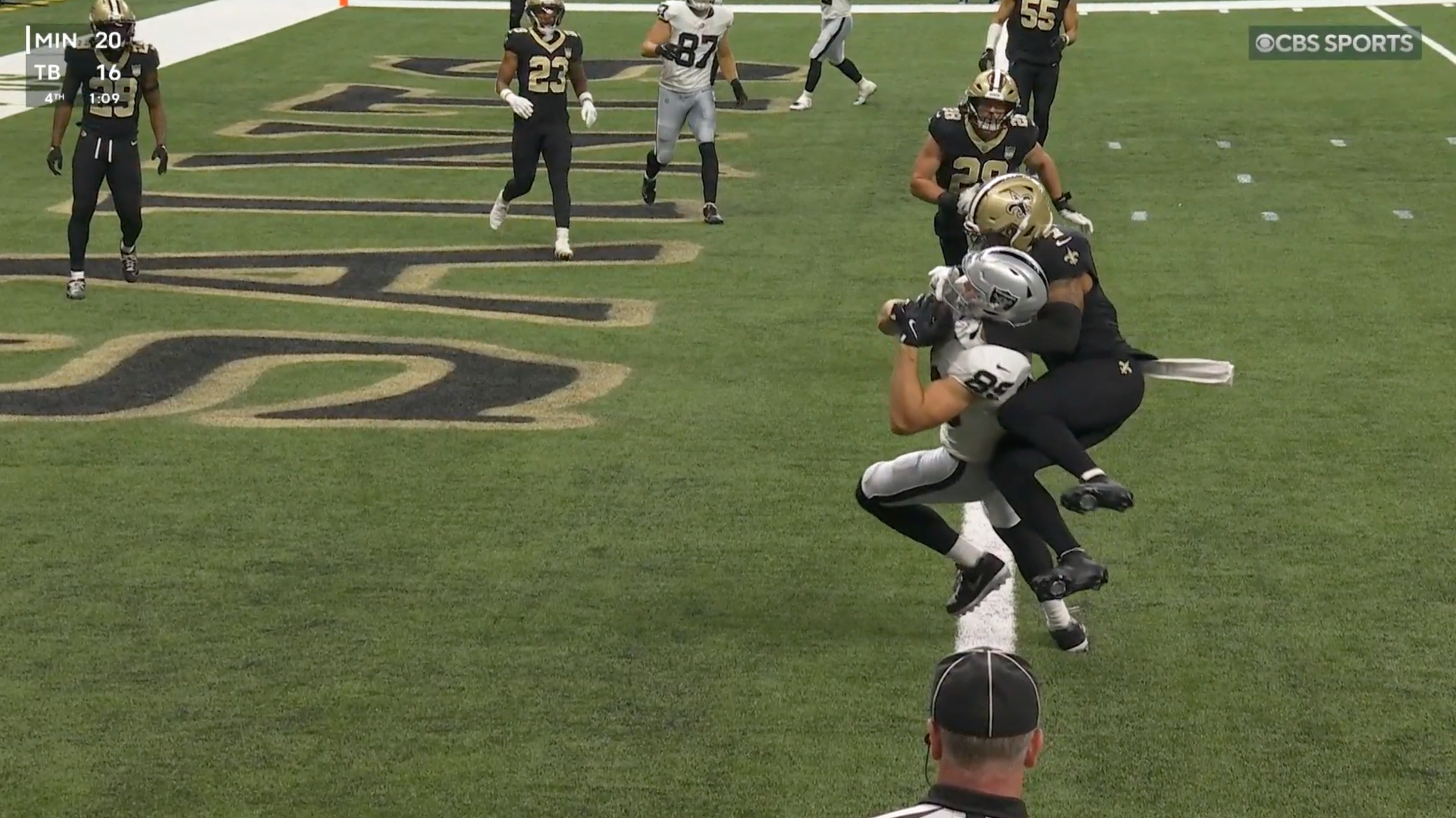 NFL-Highlights: Raiders at Saints