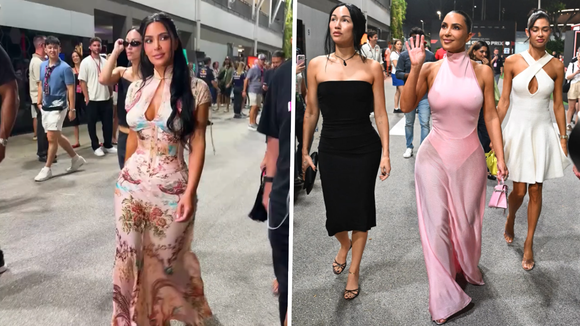 Formel 1: Kardashian zieht in Singapur alle Blicke auf sich