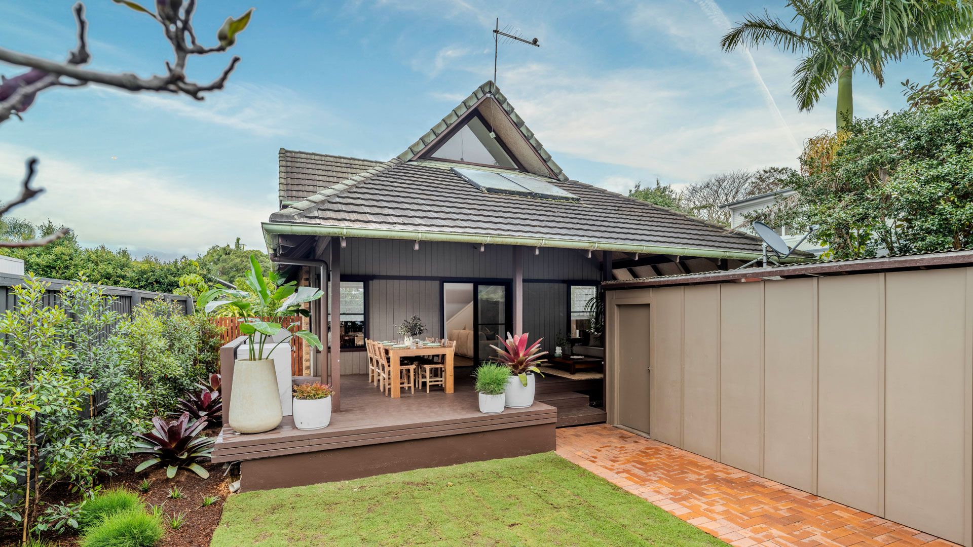 Drei Generationen unter zwei Dächern