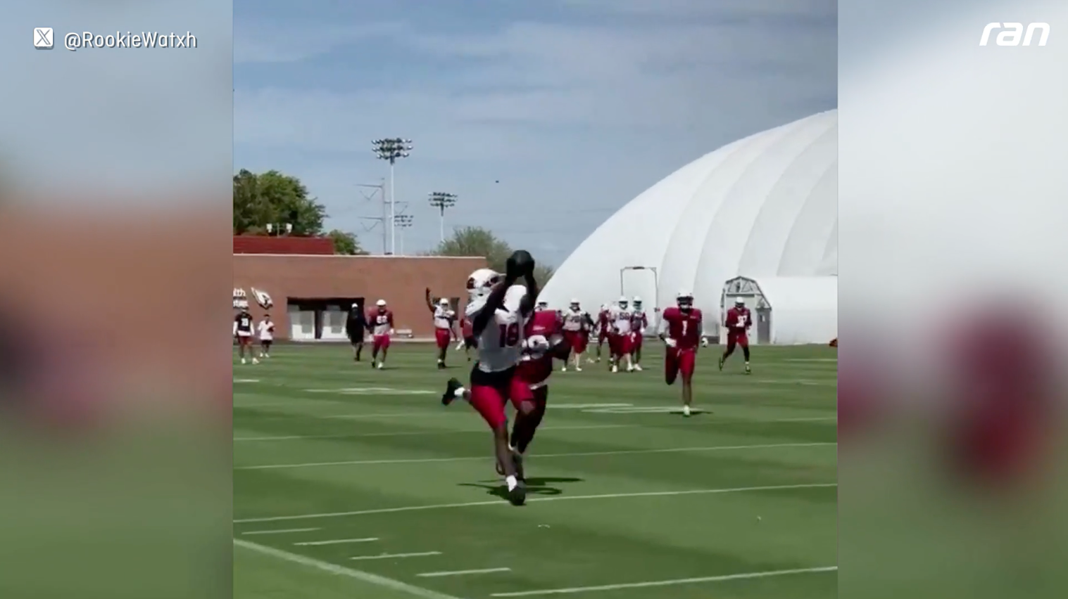 NFL: Hoffnung für Marvin Harrison - krasse Catches im Training