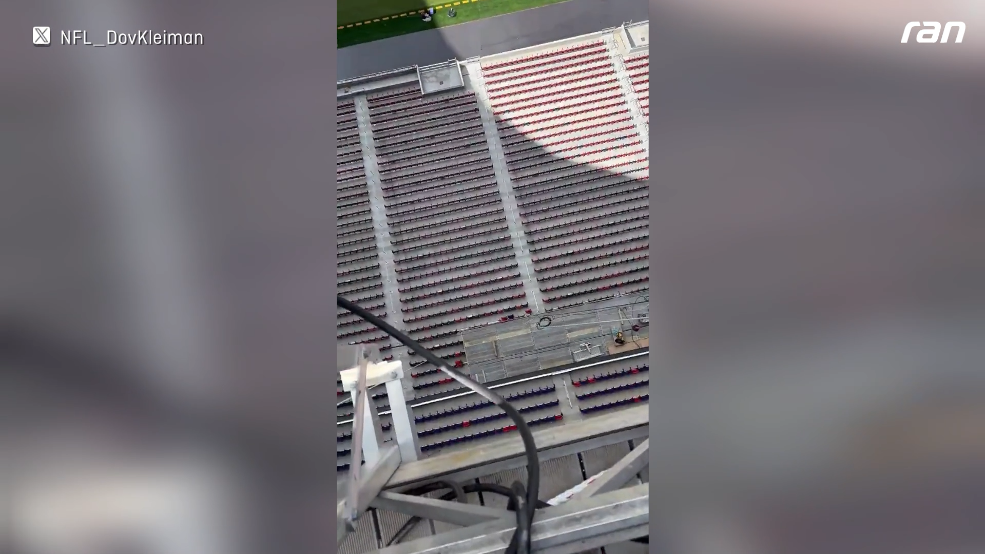 Buffalo Bills: Achtung! Dieses Video ist nichts bei Höhenangst