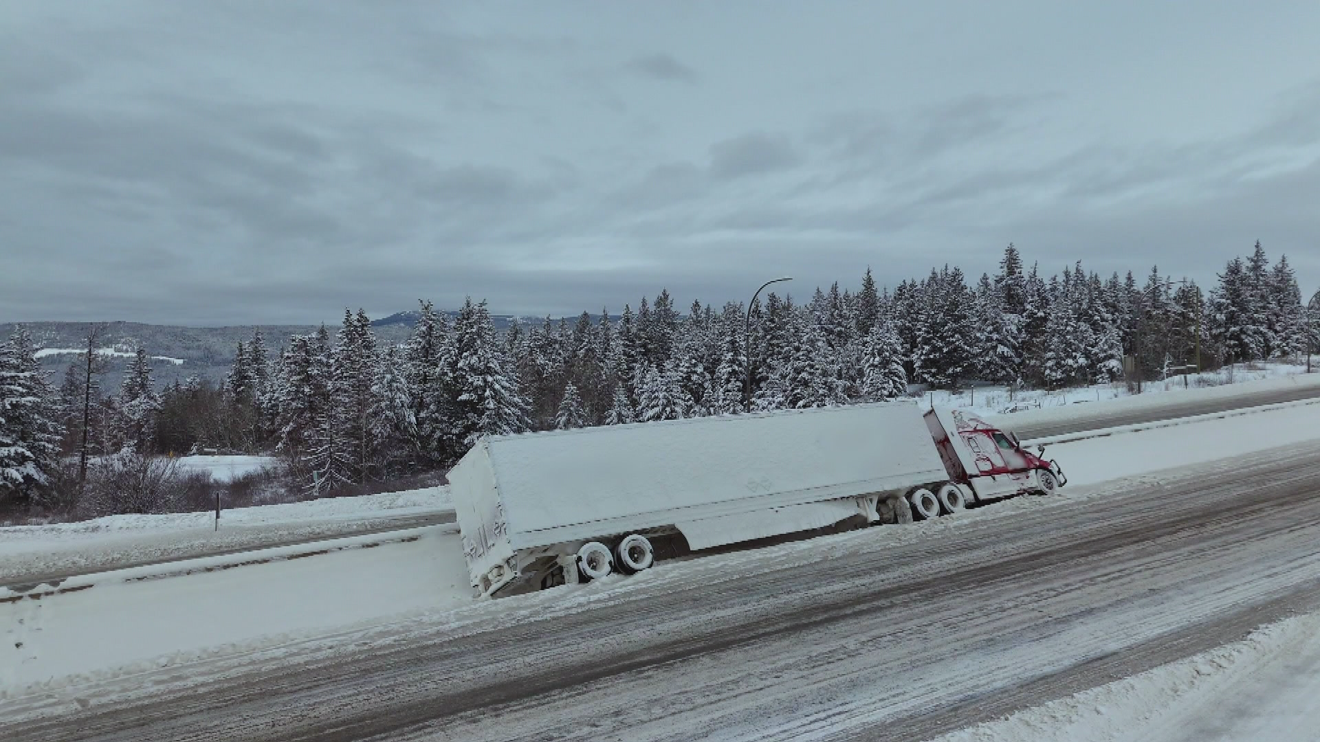 Notfallplan auf dem Coquihalla
