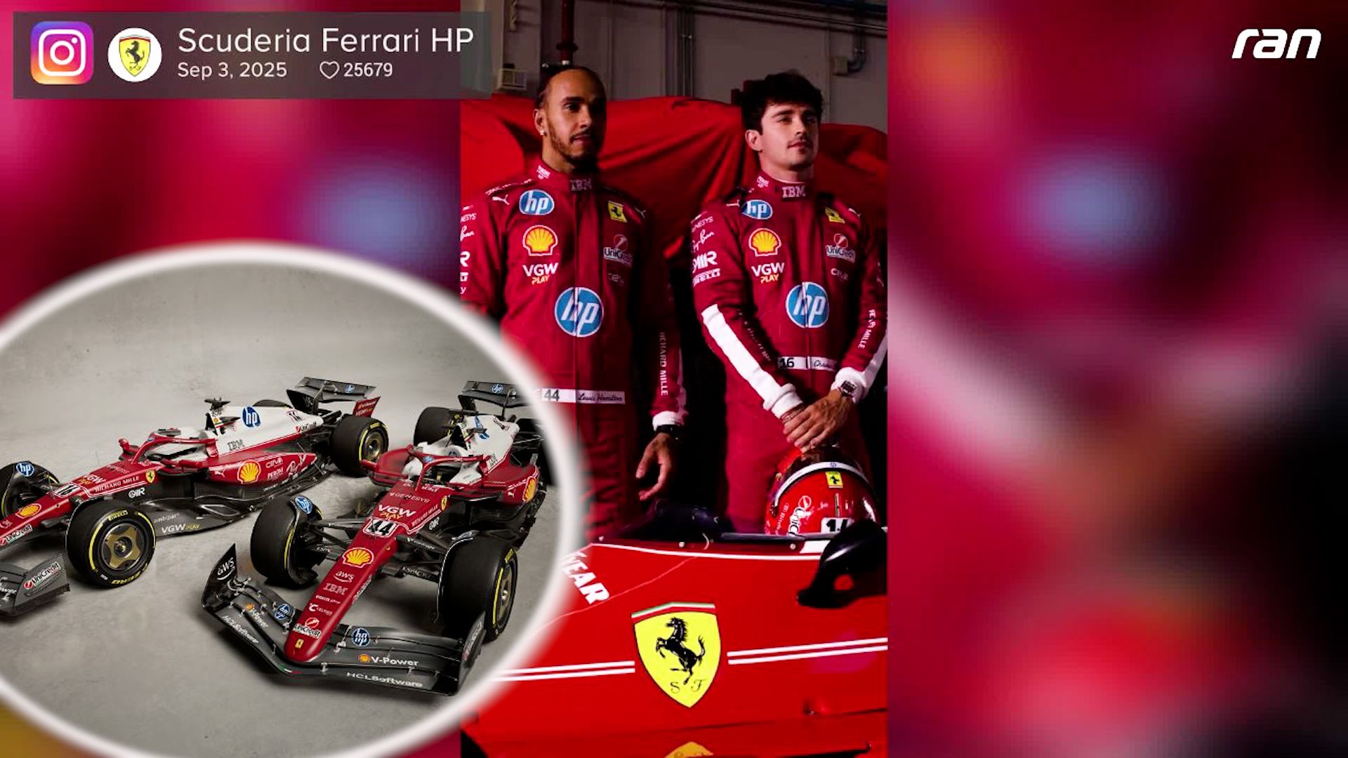 Formel 1: Hamilton wie Lauda - Ferrari mit Retro-Look in Monza
