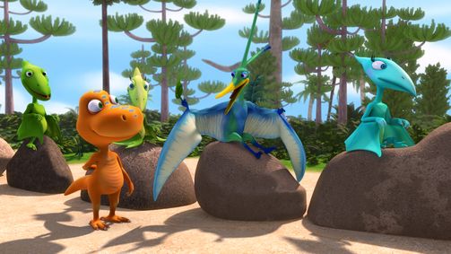 Dino-Zug Dino-Zug Folge 9: Lampenfieber / Der fliegende Nick