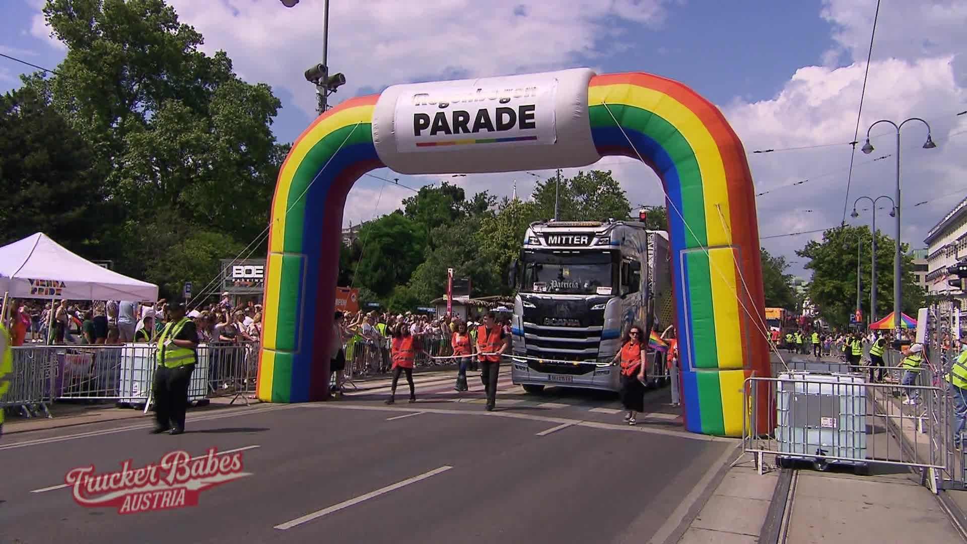 Pazi auf der Vienna Pride 2023