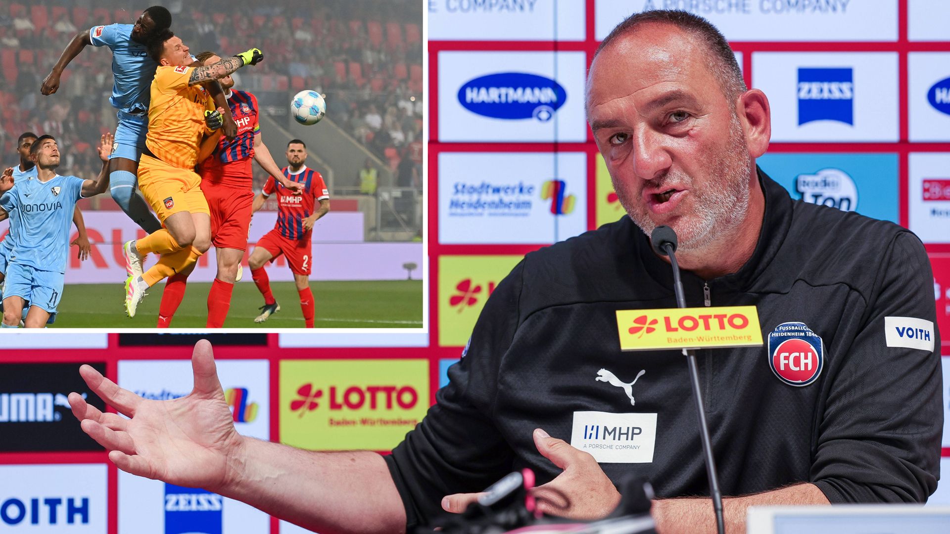 Heidenheim-Trainer Schmidt gibt erstes Update zu Kevin Müller