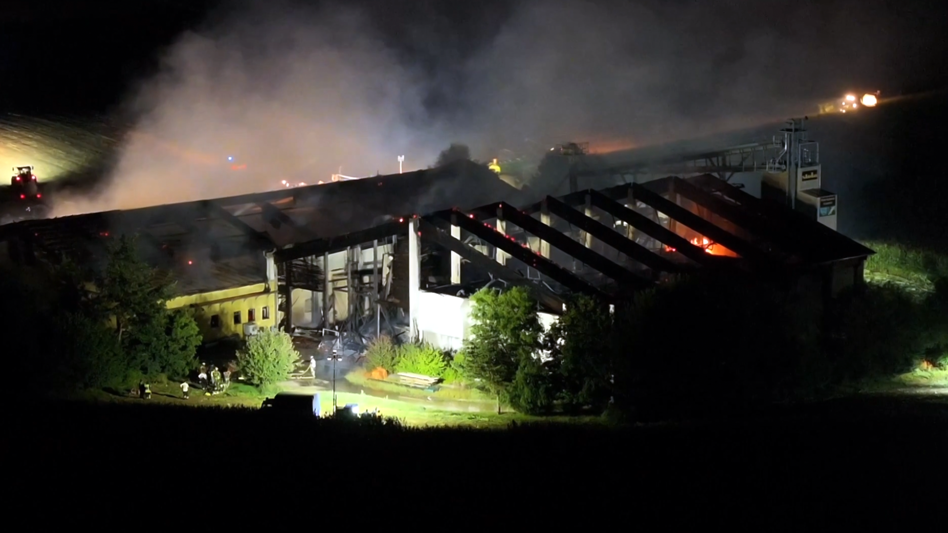 1.600 Schweine sterben im Feuer