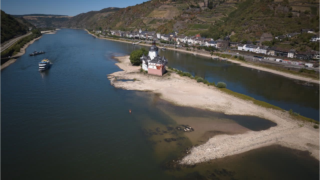 Rhein droht neuer Tiefststand: Was das für die Wirtschaft bedeutet