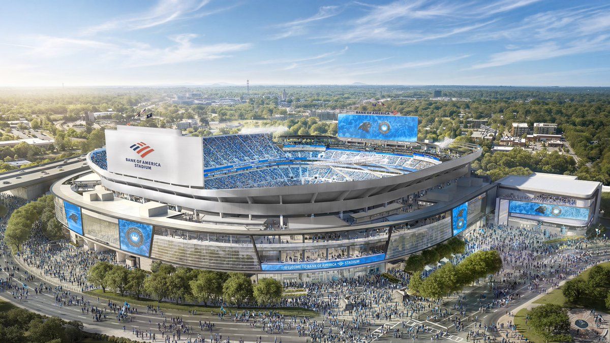 NFL: Fans zerlegen Panthers-Stadionpläne - "Die Billigversion davon"