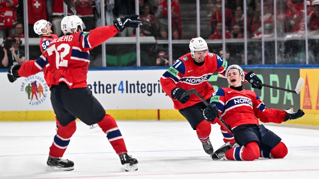 Eishockey-WM-Highlights: OT-Krimi! Norwegen und Kanada mit irrem Finish