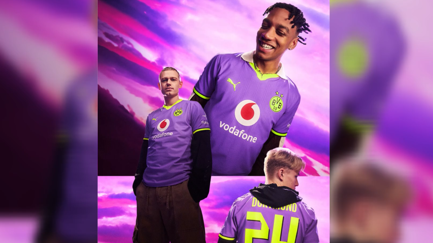 BVB in lila?! Ausweichtrikot wird im Netz gnadenlos verspottet