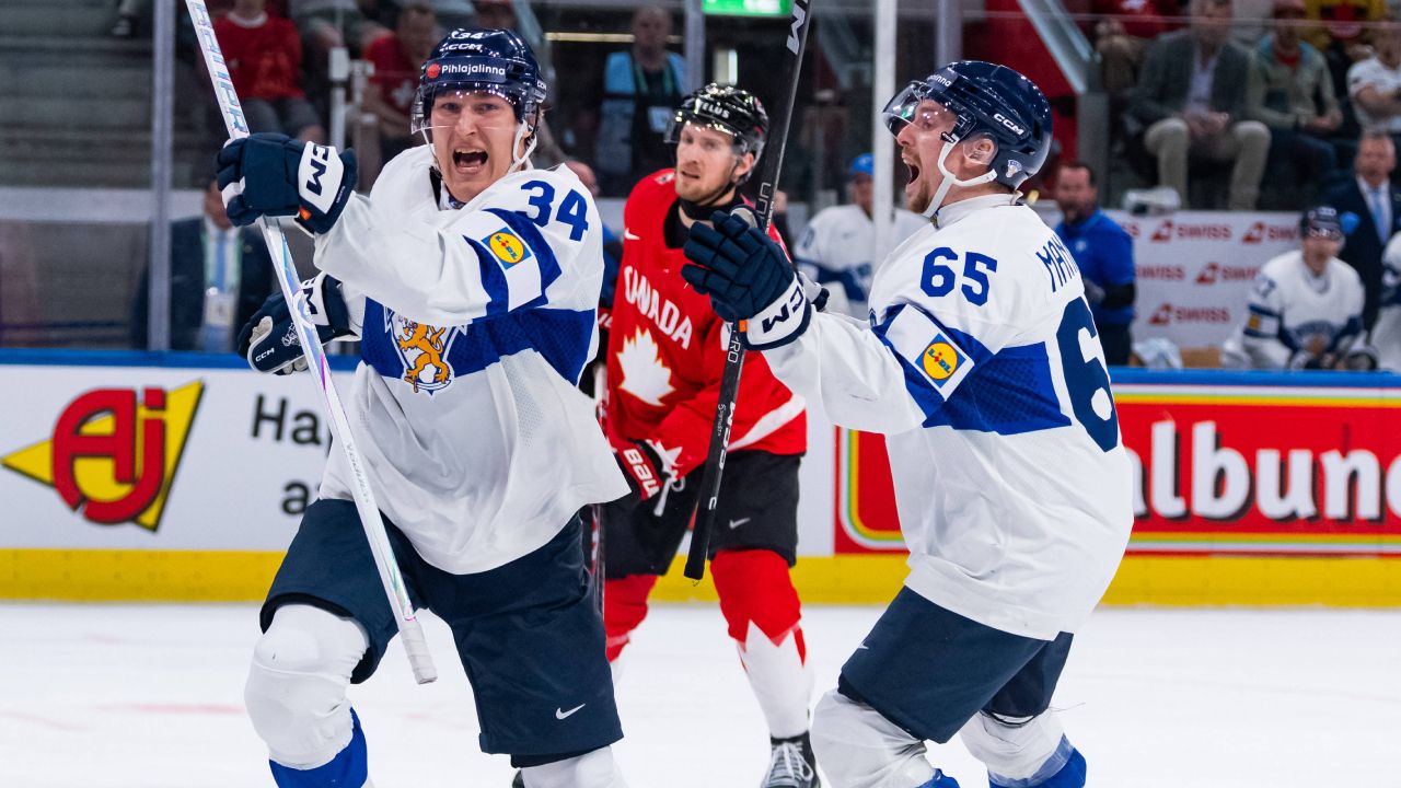 Eishockey-WM-Highlights: Kurioses Kanada-Tor! Finnland lacht zuletzt