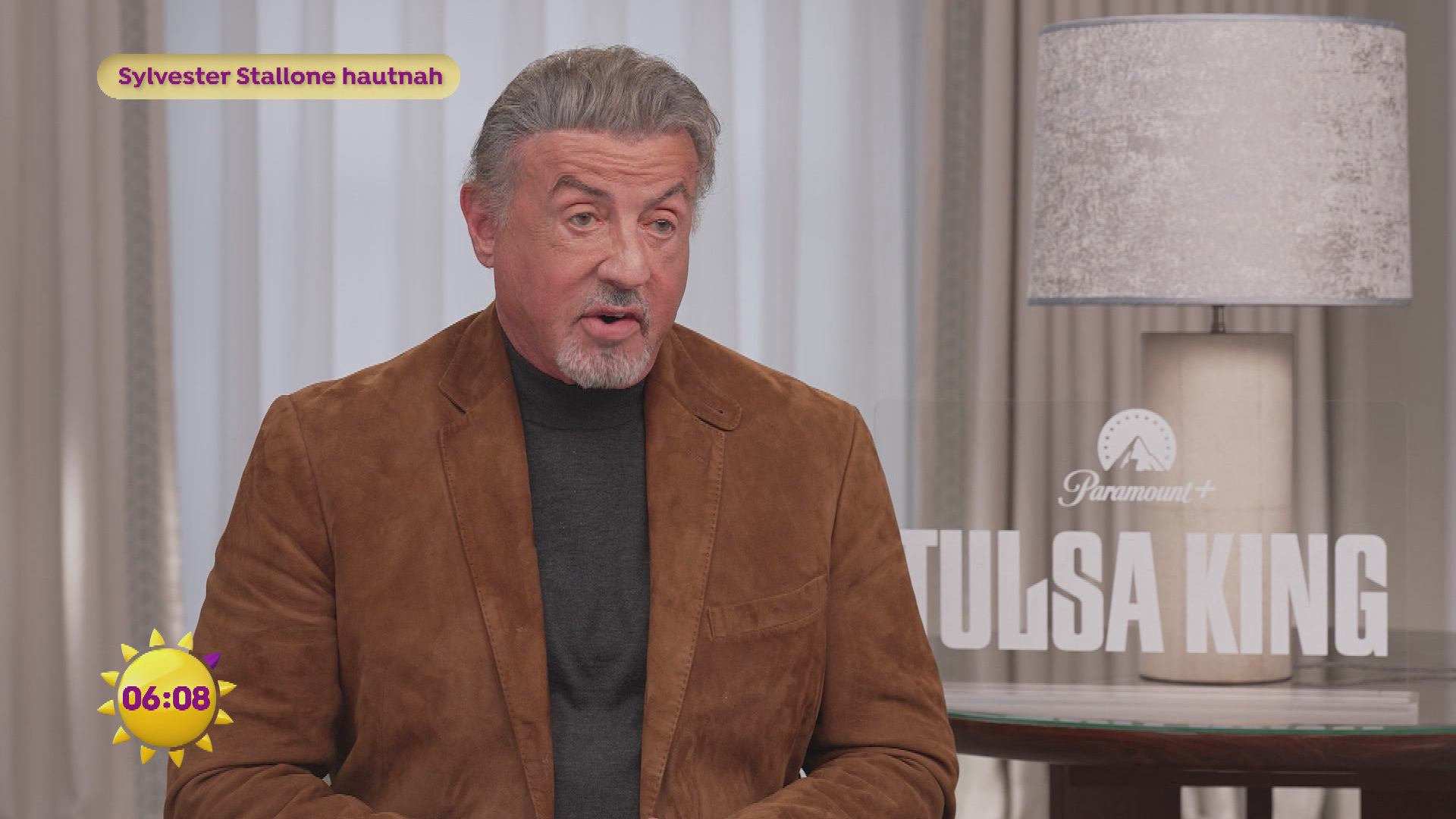 Sylvester Stallone hautnah