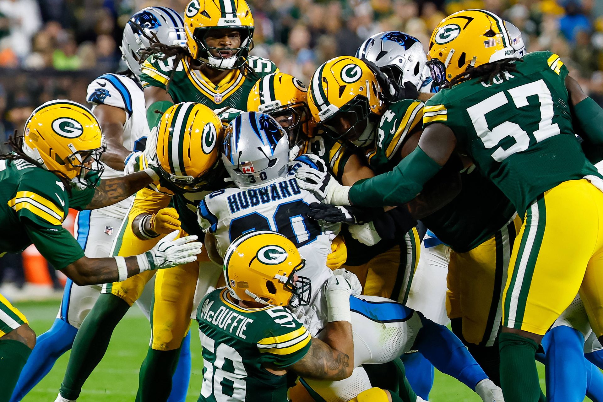 NFL-Highlights: Panthers at Packers