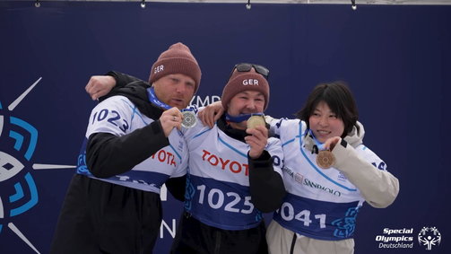 Special Olympics - Die besten Momente SPECIAL OLYMPICS 2025 - DIE BESTEN MOMENTE Folge 7: Doppeldeutsches Snowboard-Finale