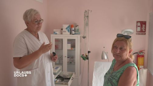 Die Urlaubs-Docs Die Urlaubs-Docs Folge 10: Cales de Mallorca: Heiserkeit und Rückenschmerzen