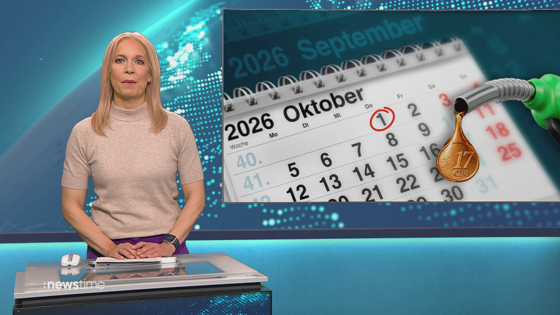 :newstime vom 1. Oktober 2026 | 07:25