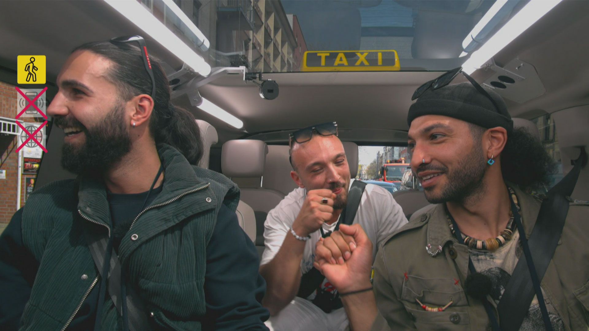 Die drei haben es faustdick hinter den Ohren - Coole Typen im Quiz Taxi