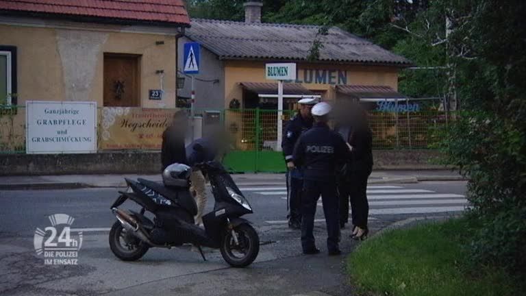 24 Stunden - Das Unfallkommando - Kurioser Moped Diebstahl