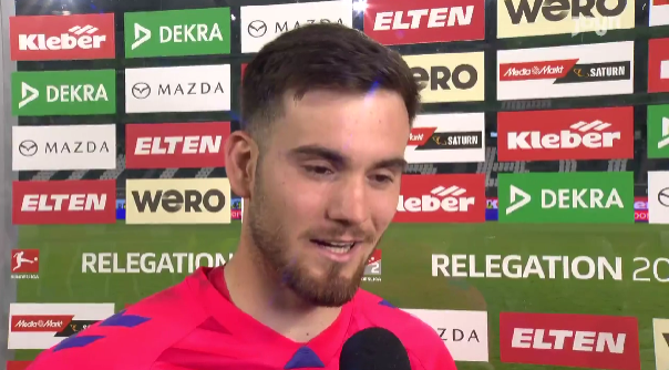Matchwinner Dennis Seimen: "Haben gefightet und gelitten"