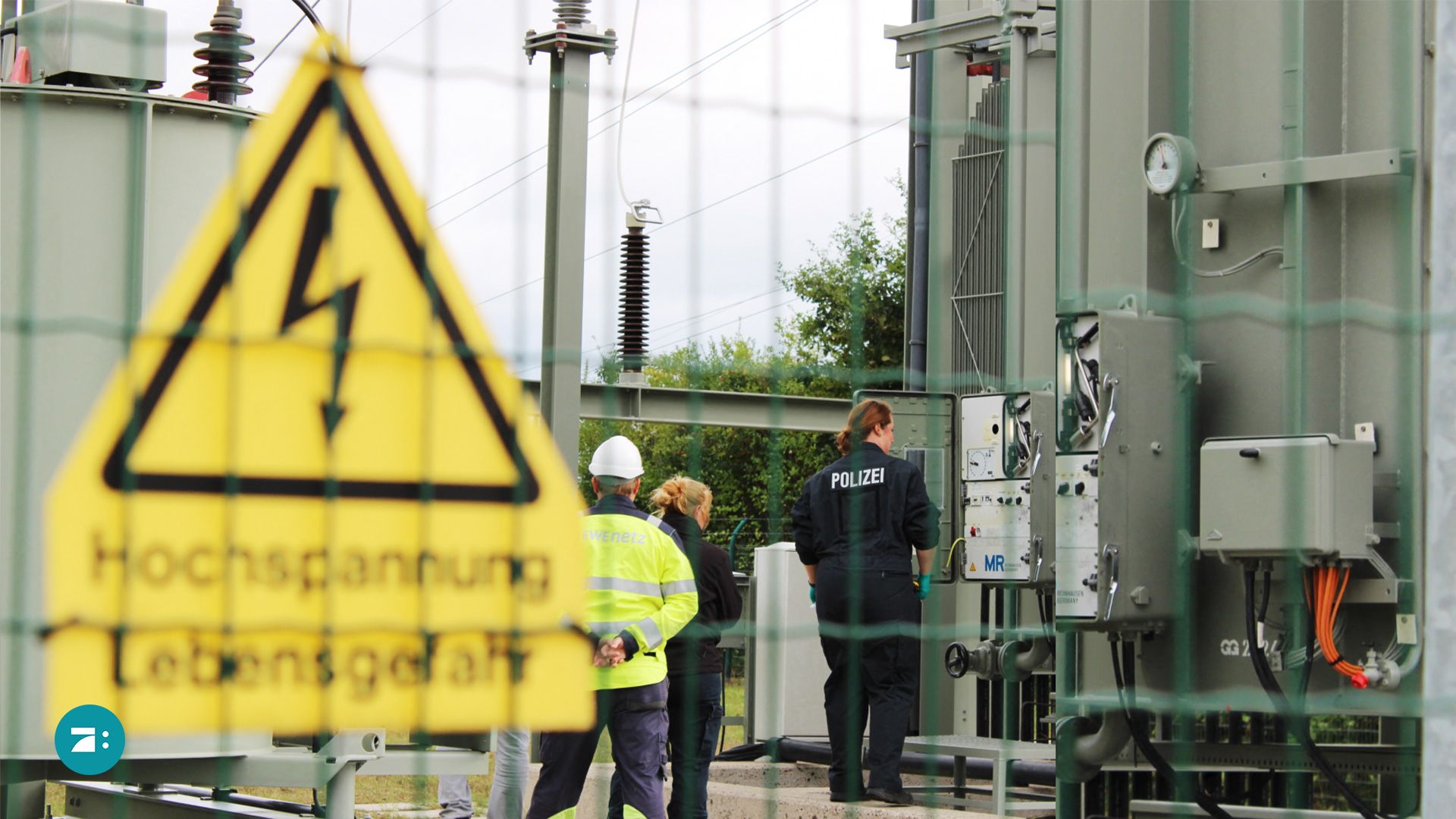 Sabotage am Stromnetz: Täter auf Flucht