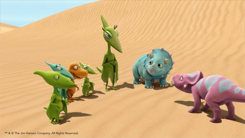 Dino-Zug Dino-Zug Folge 7: Wenn die Erde bebt / Der Kindergartenwagen