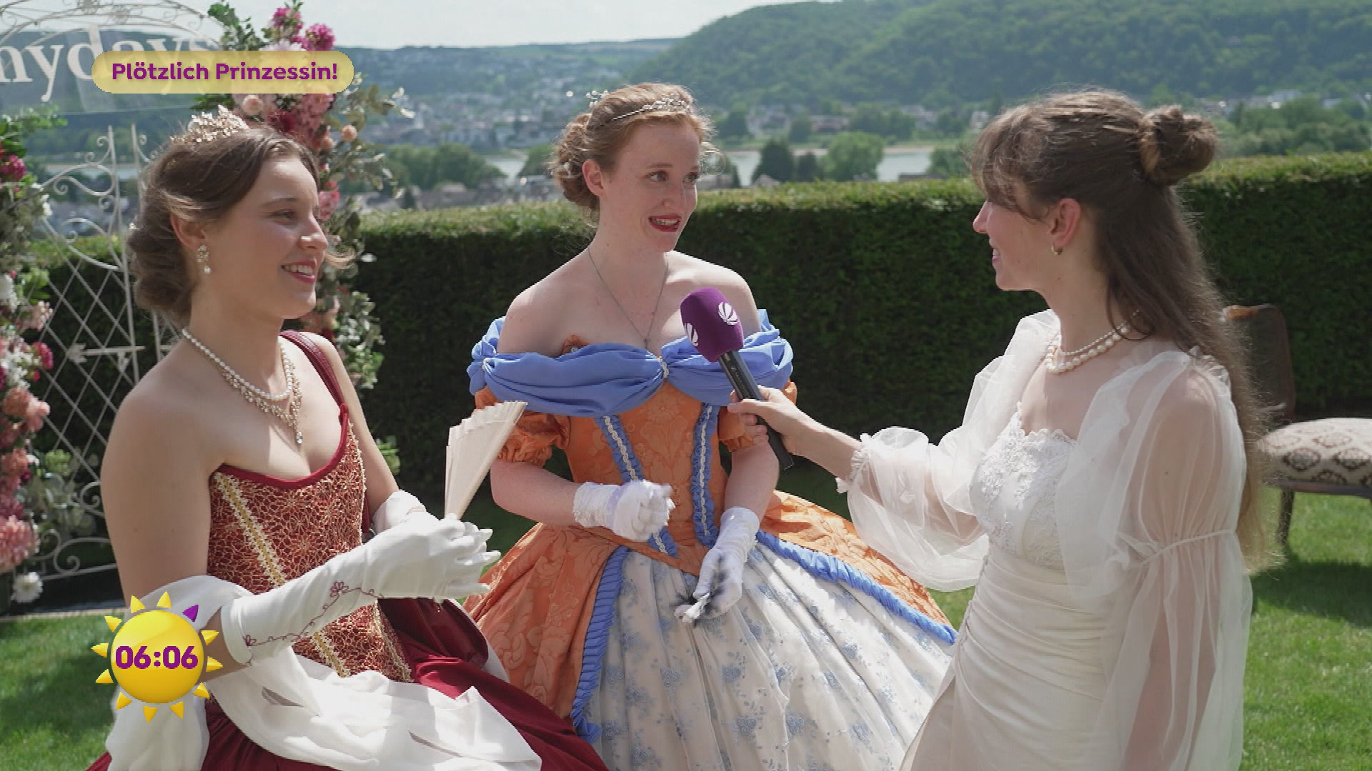 Plötzlich Prinzessin – SAT.1 zu Gast auf Schloss Arenfels