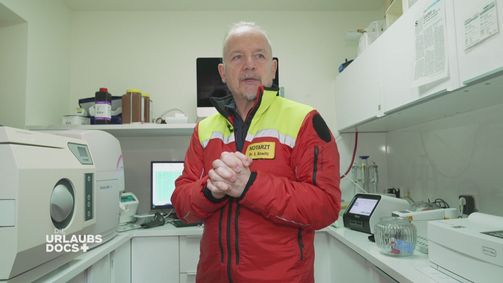 Die Urlaubs-Docs Die Urlaubs-Docs Folge 4: Ehrwald: Junge mit fieberhaften Infekt