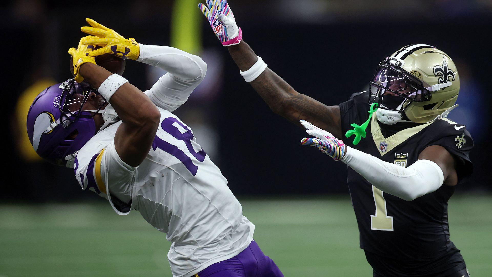 NFL-Highlights: Vikings at Saints
