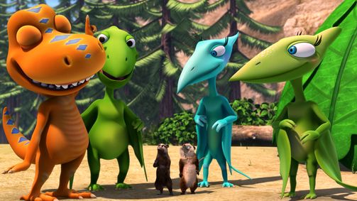 Dino-Zug Dino-Zug Folge 7: Ein Feiertag für Don / Eine neue Freundin