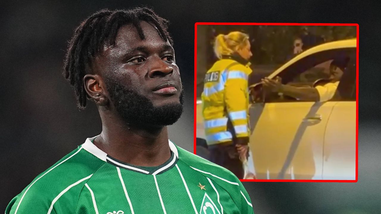 Victor Boniface streitet mit Polizei: Fans klopfen Sprüche