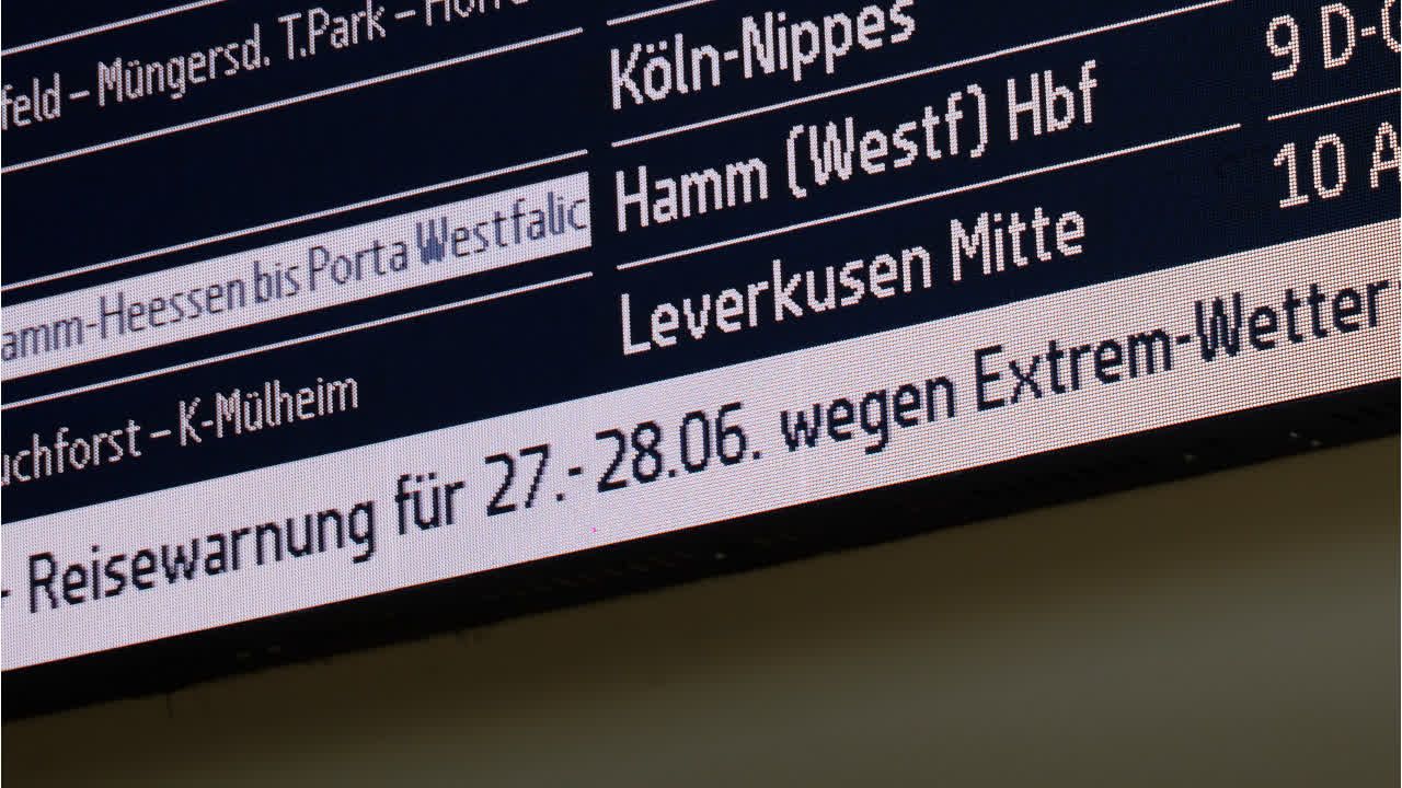 Hitze-Chaos: Bahn rät von Reisen ab