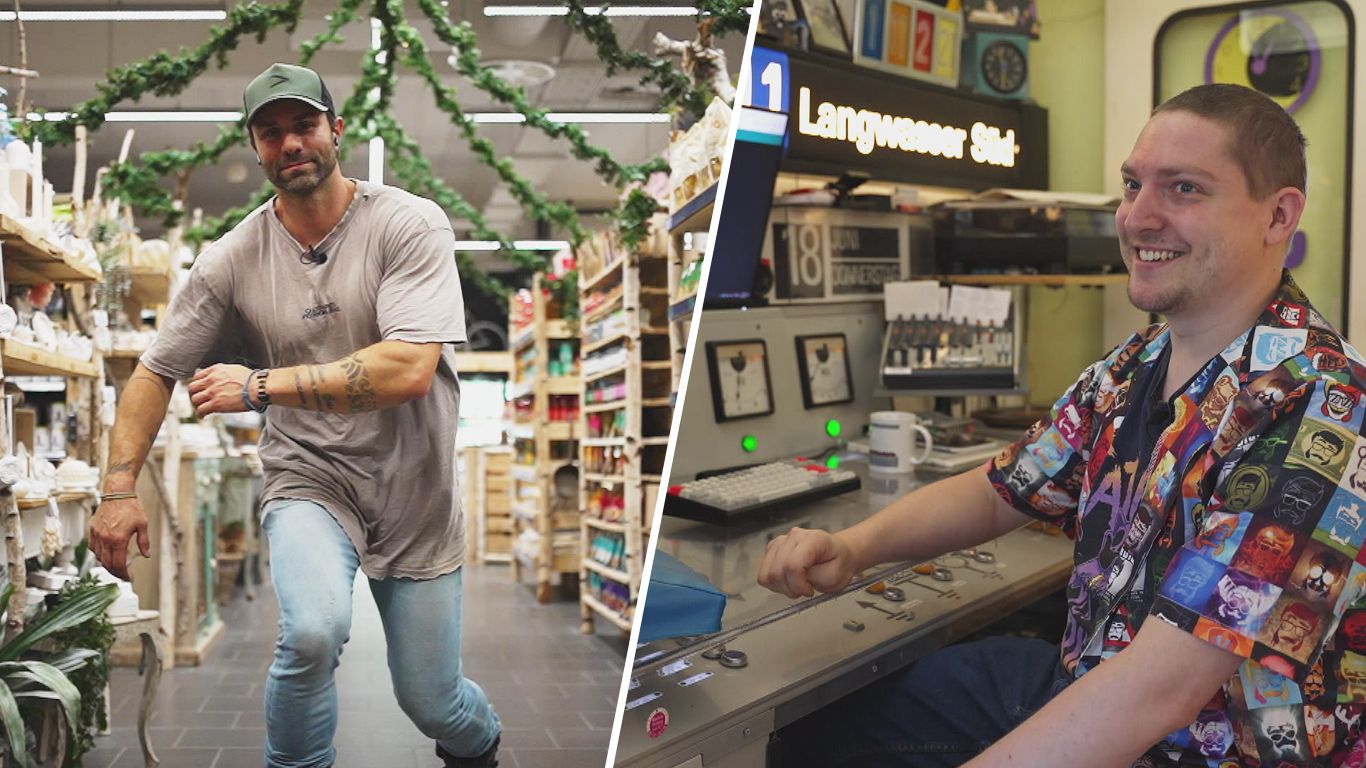 Wohnen zwischen Bahnhofs-Uhren und Supermarkt-Gängen
